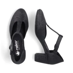 Rieker Damen Pumps nachtschwarz