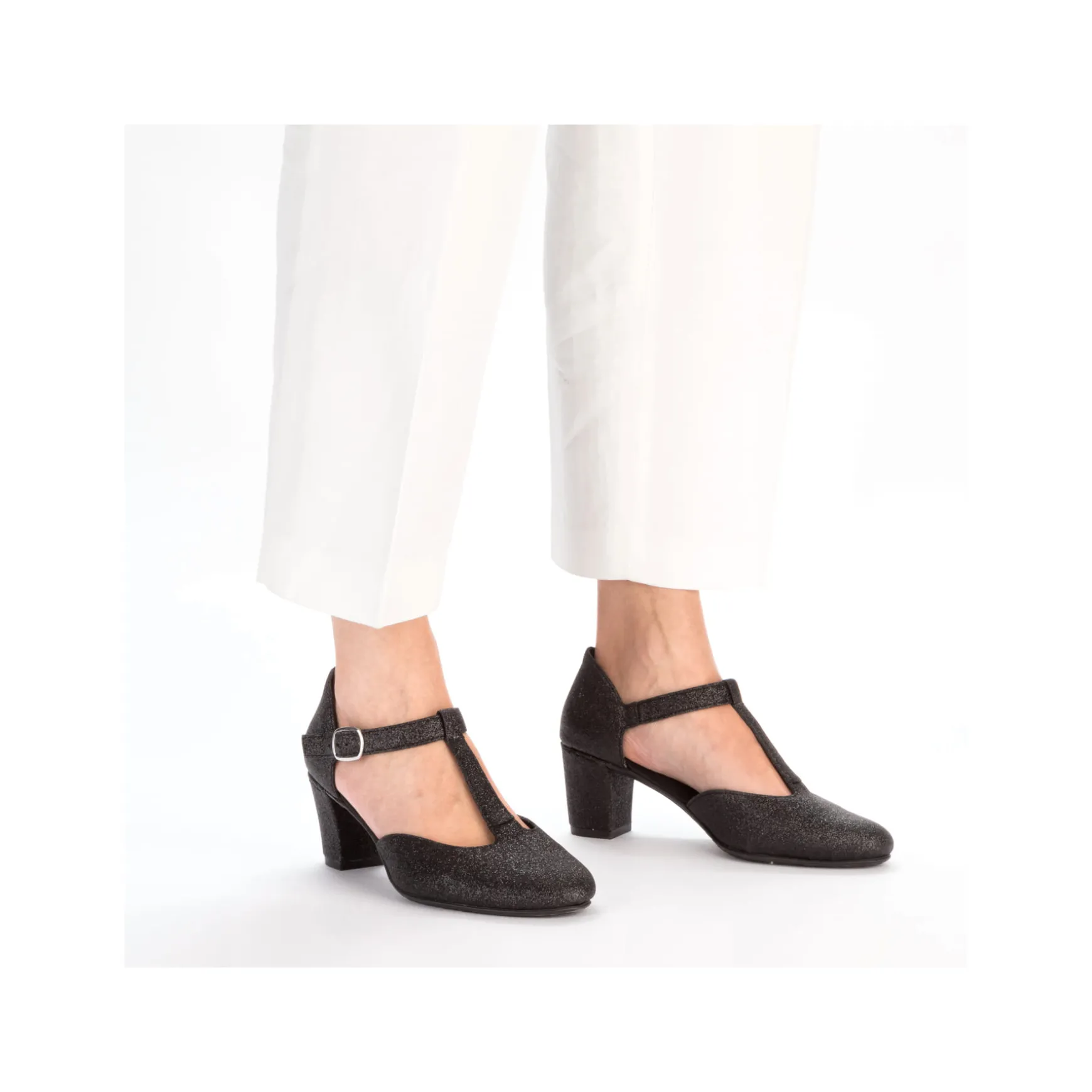 Rieker Damen Pumps nachtschwarz