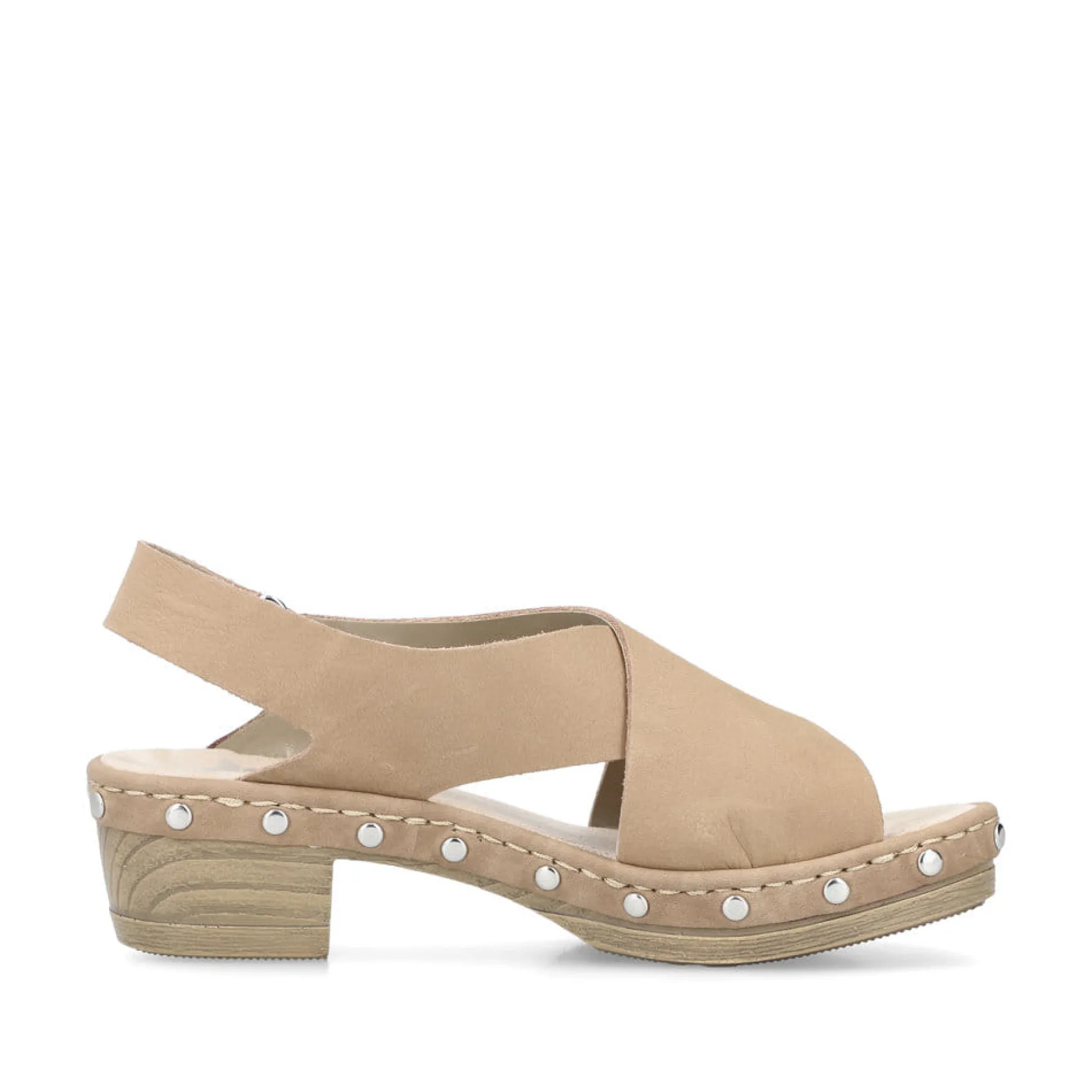 Rieker Damen Riemchensandaletten hellbeige