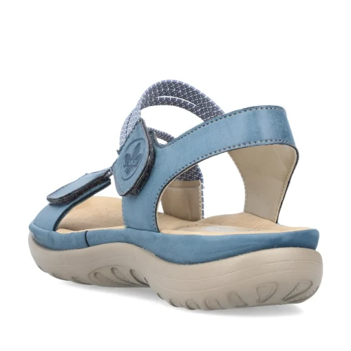 Rieker Damen Riemchensandalen himmelblau