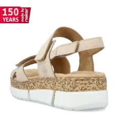 Rieker Damen Riemchensandalen hellbeige