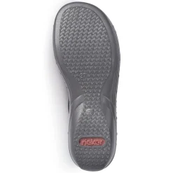Rieker Damen Riemchensandalen nachtschwarz