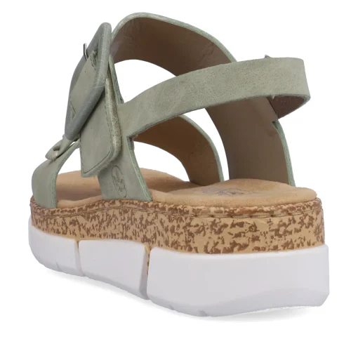 Rieker Damen Riemchensandalen mintgrün