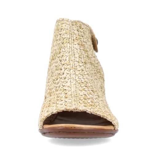 Rieker Damen Riemchensandaletten sandbeige