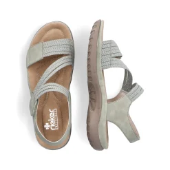 Rieker Damen Riemchensandalen mintgrün
