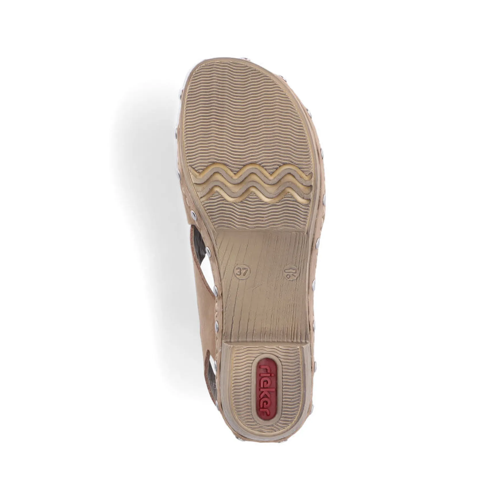 Rieker Damen Riemchensandaletten hellbeige