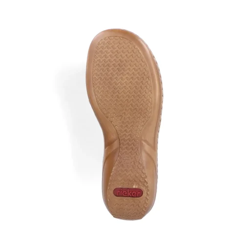 Rieker Damen Riemchensandalen karamellbraun