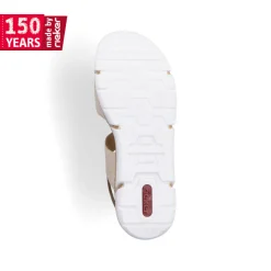 Rieker Damen Riemchensandalen hellbeige