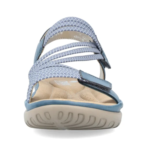 Rieker Damen Riemchensandalen himmelblau