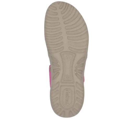 Rieker Damen Riemchensandalen rosa