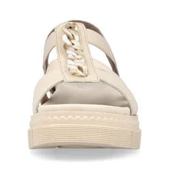 Rieker Damen Riemchensandalen hellbeige