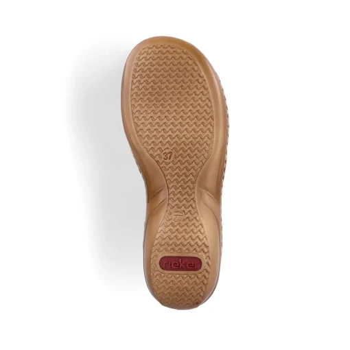 Rieker Damen Riemchensandalen hellbraun