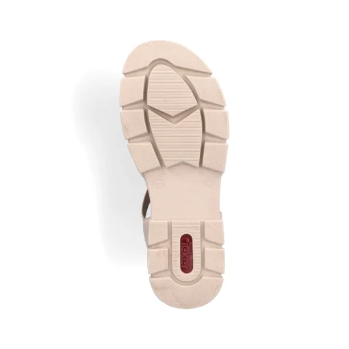 Rieker Damen Riemchensandalen hellbeige