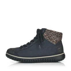 Rieker Damen Schnürschuhe dunkelblau