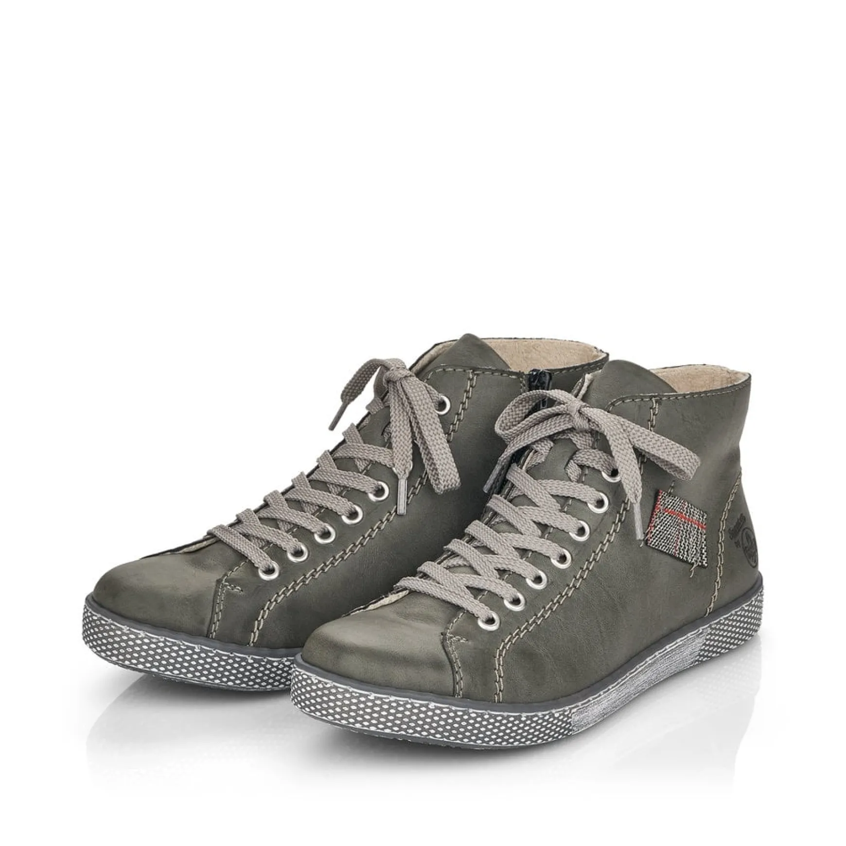 Rieker Damen Schnürschuhe anthrazit