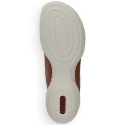 Rieker Damen Schnürschuhe kastanienbraun