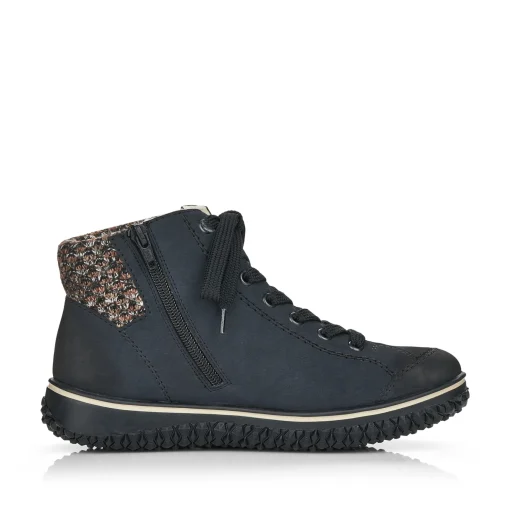 Rieker Damen Schnürschuhe dunkelblau