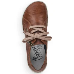Rieker Damen Schnürschuhe kastanienbraun