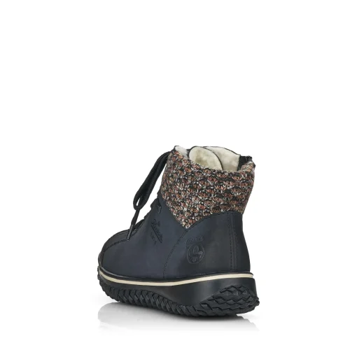 Rieker Damen Schnürschuhe dunkelblau