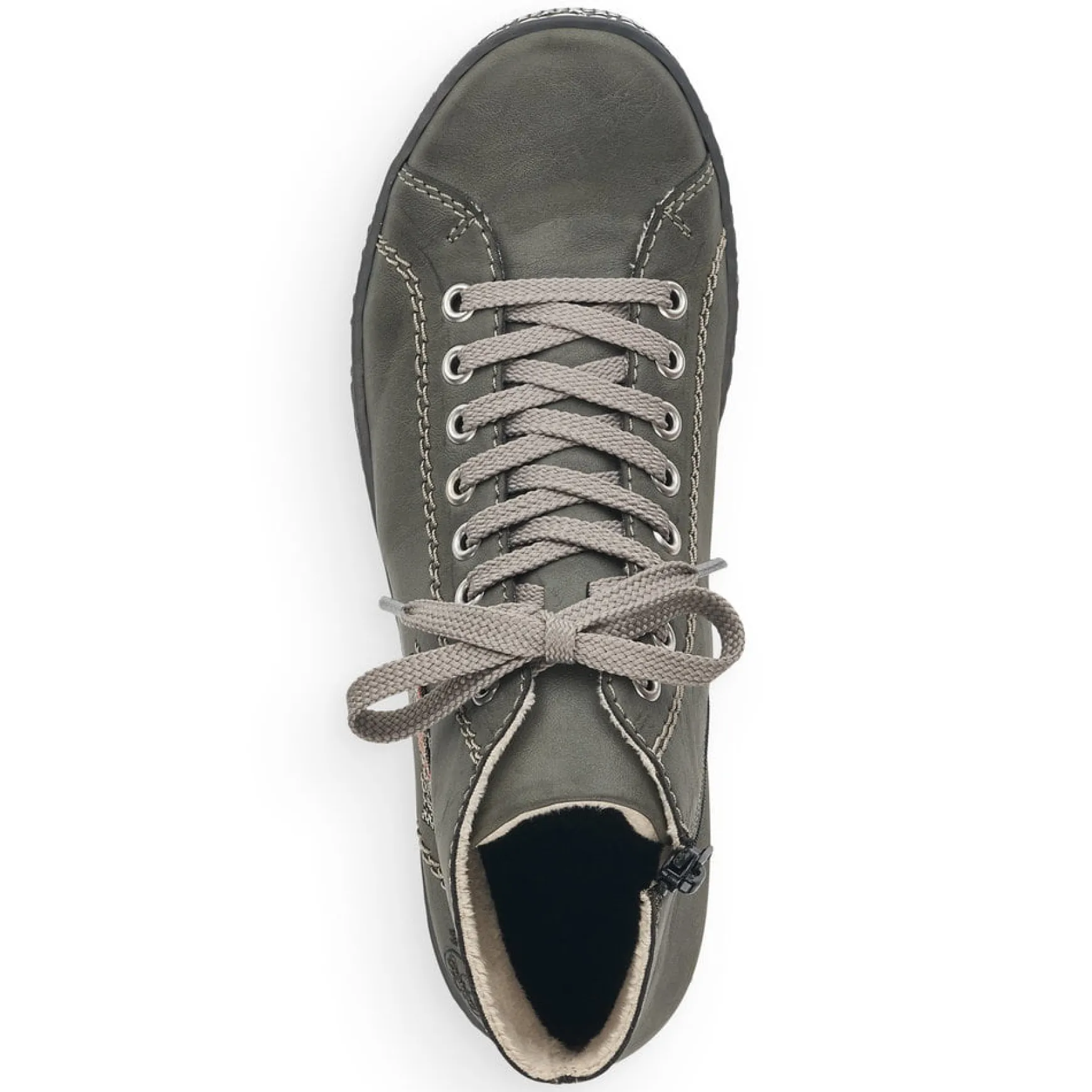 Rieker Damen Schnürschuhe anthrazit