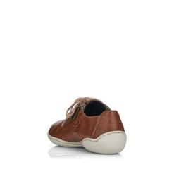 Rieker Damen Schnürschuhe kastanienbraun