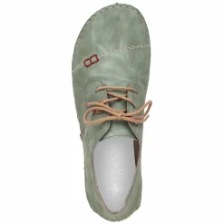 Rieker Damen Schnürschuhe grüngrau