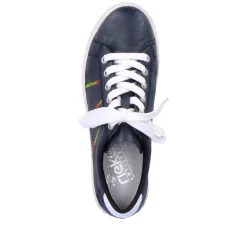 Rieker Damen Schnürschuhe marineblau