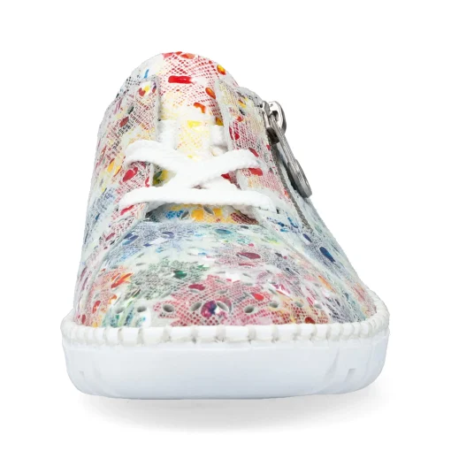 Rieker Damen Schnürschuhe geblümt