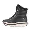 Rieker Damen Schnürstiefel urbanschwarz