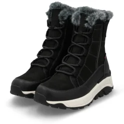 Rieker Damen Schnürstiefel urbanschwarz
