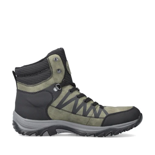 Rieker Damen Schnürstiefel khakigrün