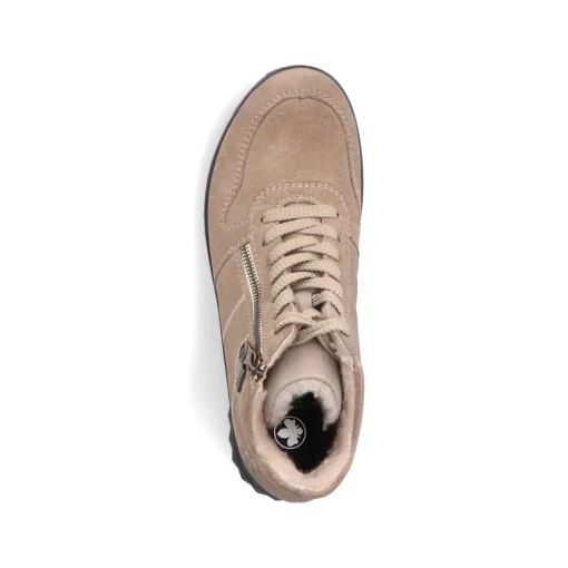 Rieker Damen Schnürstiefel braunbeige