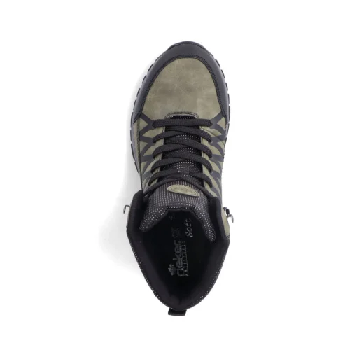 Rieker Damen Schnürstiefel khakigrün