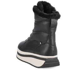 Rieker Damen Schnürstiefel urbanschwarz
