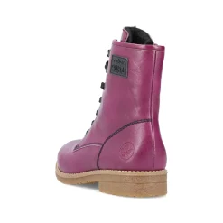 Rieker Damen Schnürstiefel aubergine