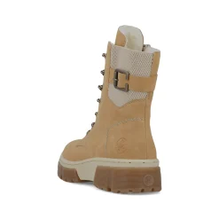Rieker Damen Schnürstiefel kamelbraun