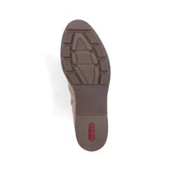 Rieker Damen Schnürstiefel sandbeige