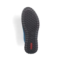 Rieker Damen Schnürstiefel cyanblau