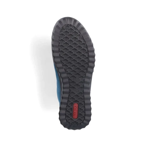 Rieker Damen Schnürstiefel cyanblau