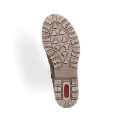 Rieker Damen Schnürstiefel laubgrün