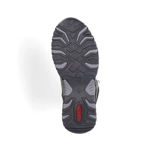 Rieker Damen Schnürstiefel khakigrün