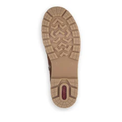 Rieker Damen Schnürstiefel macciatobraun-bunt