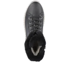 Rieker Damen Schnürstiefel urbanschwarz