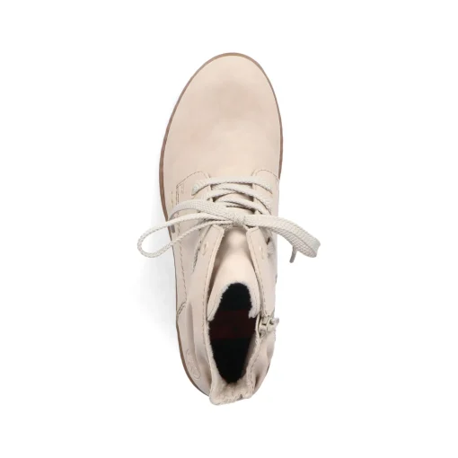 Rieker Damen Schnürstiefel vanillebeige