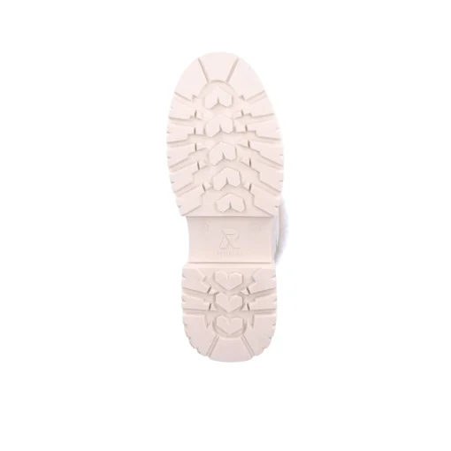 Rieker Damen Schnürstiefel frost white