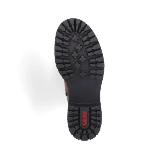 Rieker Damen Schnürstiefel kastanienbraun