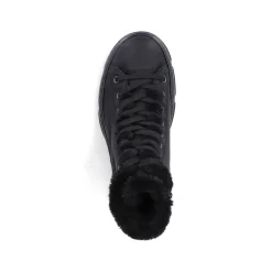 Rieker Damen Schnürstiefel urbanschwarz