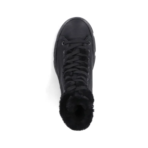Rieker Damen Schnürstiefel urbanschwarz