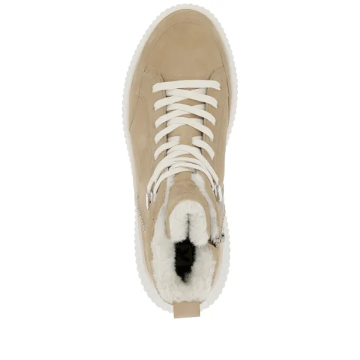 Rieker Damen Schnürstiefel lehmbeige