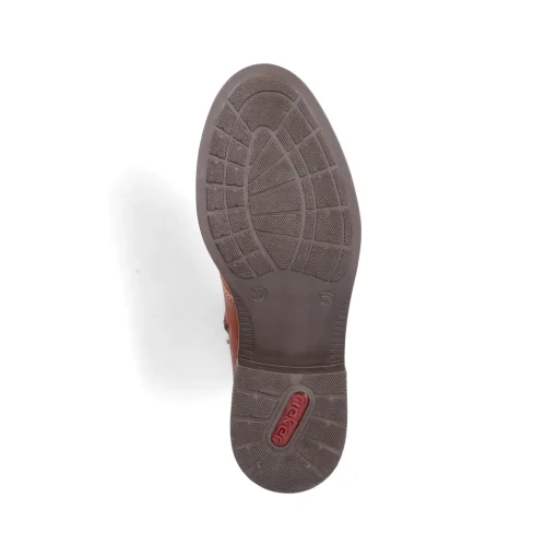 Rieker Damen Schnürstiefel fuchsbraun